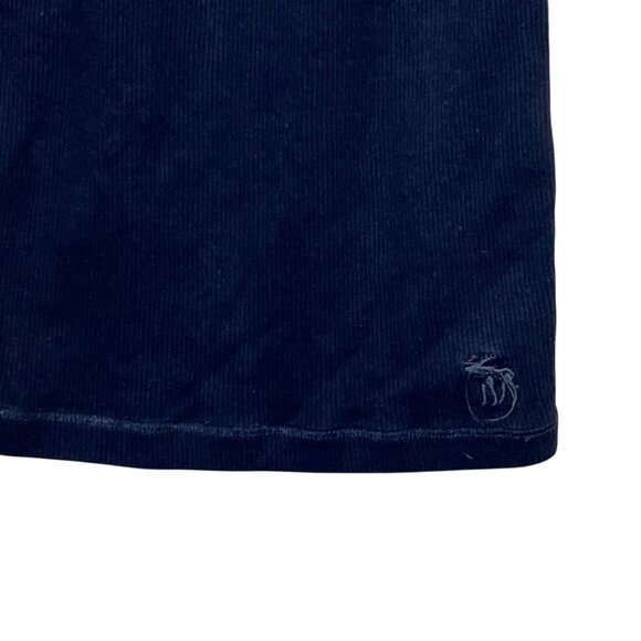 Authentic Rare Abercrombie Vintage Y2K Ribbed Razorback Top Coquette Navy Girl S - Picture 7 of 10